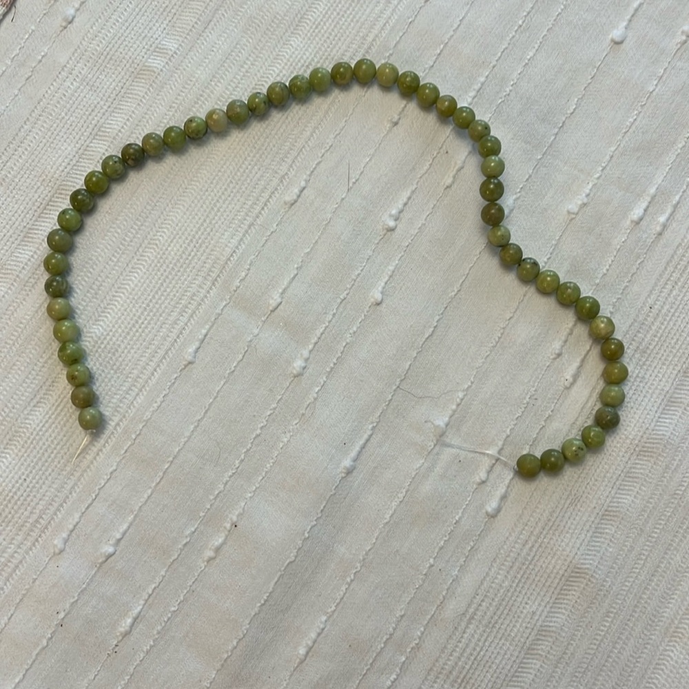 Jasper beads 50 total. 1 mm round